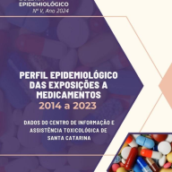 Publicado o V Boletim Epidemiológico, “Perfil epidemiológico das exposições a Medicamentos – 2014 a 2023”, com dados do CIATox/SC